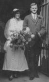 Hugh & Peggy's Wedding 1916