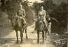 John with his Mother riding through the Gap of Dunloe, Killarney, September 1949